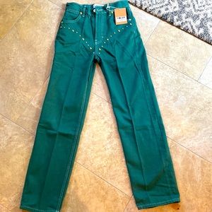 Reformation straight leg jeans